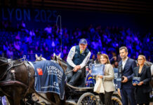 Бойд Ексел грабна златото в първия етап от Световната купа по впрягове в Лион