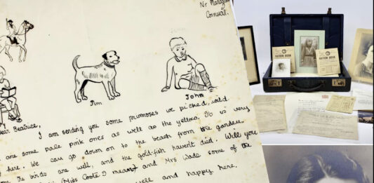 Ръкописно писмо, написано от кралица Елизабет II е обявено на търг с до 4000 паунда