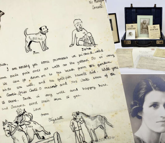 Ръкописно писмо, написано от кралица Елизабет II е обявено на търг с до 4000 паунда